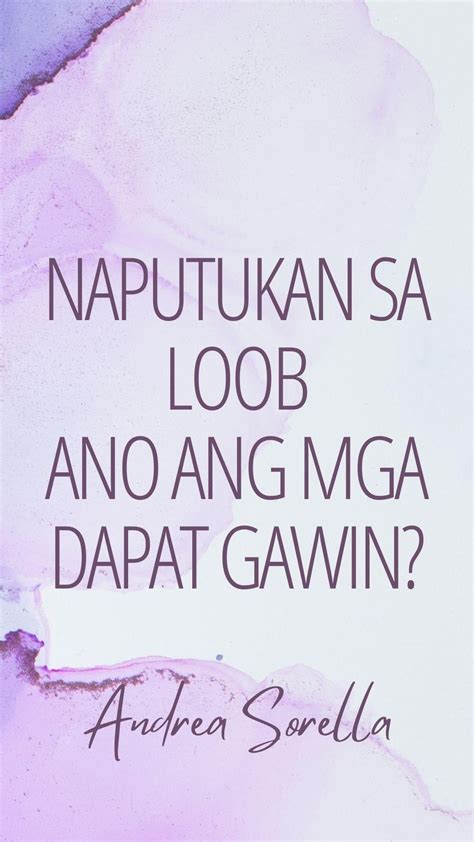 Pinay Naputukan SA Loob .